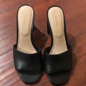 ALDO Black Size 7 Mules